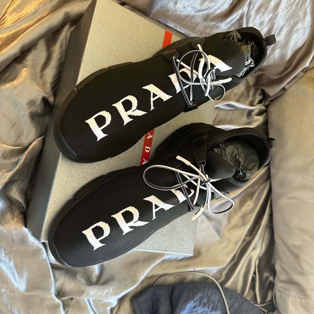 Prada Calzature Uomo Knit 5 Sneakers
